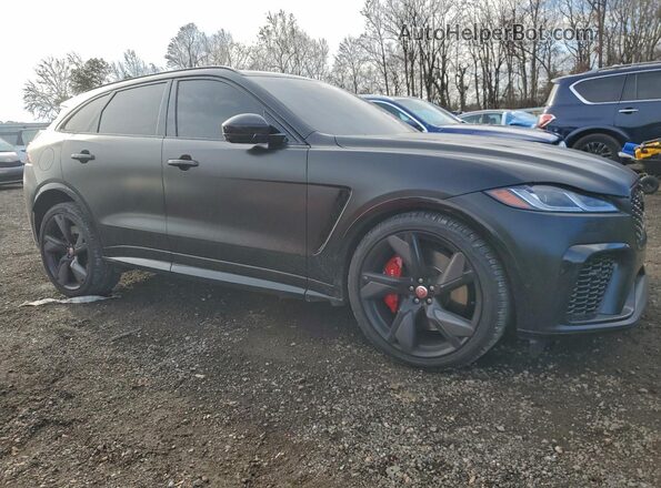 SADCZ2EE8MA676655 2021 JAGUAR F-PACE Black Передня права чверть