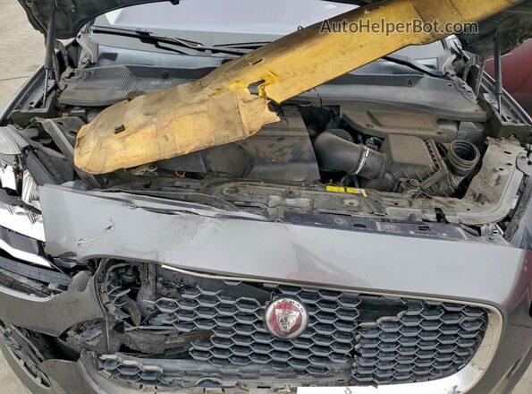 SADFJ2FX2J1Z32370 2018 JAGUAR E-PACE Серый Вид подкапотного пространства
