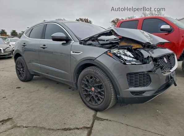 SADFJ2FX2J1Z32370 2018 JAGUAR E-PACE Серый Передняя правая четверть