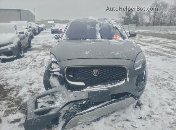 SADFJ2FX3J1Z30370 2018 JAGUAR E-PACE Серый Вид спереди