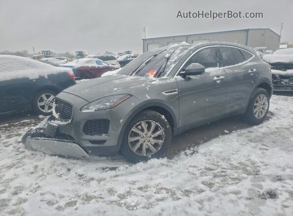 SADFJ2FX3J1Z30370 2018 JAGUAR E-PACE Серый Передняя левая четверть