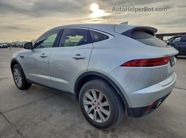 SADFJ2FX8J1Z05044 2018 JAGUAR E-PACE Silver Rear left