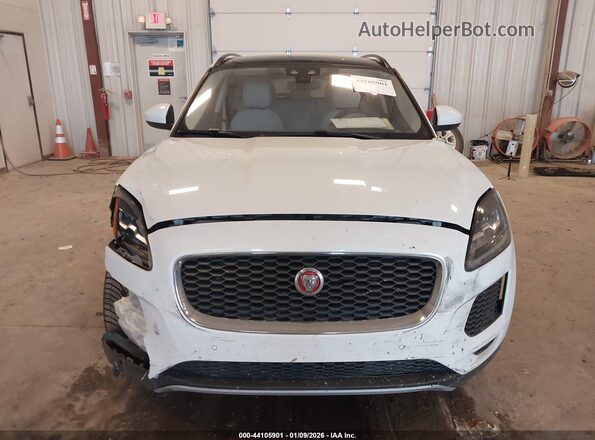 SADFJ2FX9K1Z47465 2019 JAGUAR E-PACE Белый Вид щитка приборов