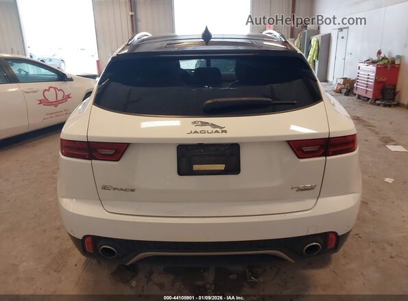 SADFJ2FX9K1Z47465 2019 JAGUAR E-PACE Белый 