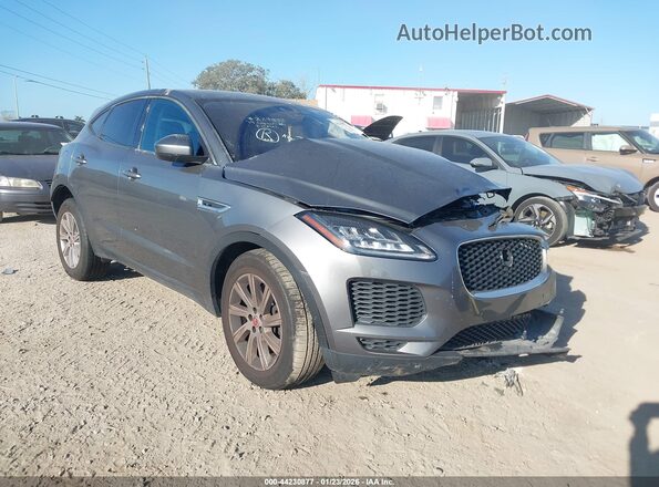 SADFJ2FXXK1Z42761 2019 JAGUAR E-PACE Серый Передняя правая четверть