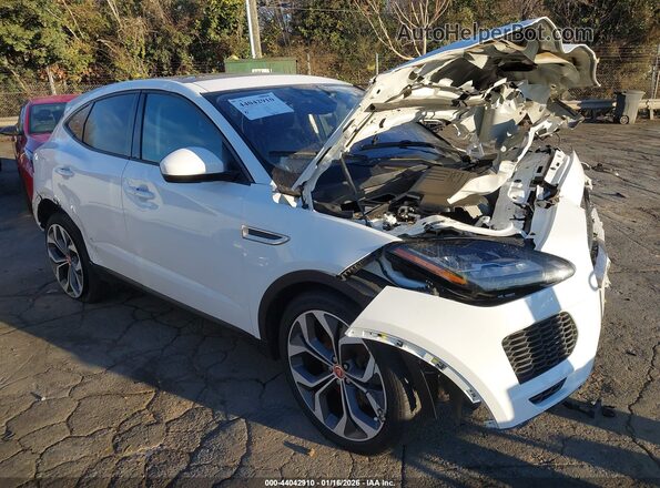 SADFK2FX8L1Z76275 2020 JAGUAR E-PACE Белый Передняя правая четверть