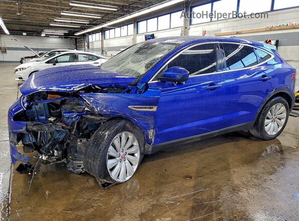 SADFP2FX0K1Z43609 2019 JAGUAR E-PACE Blue Przód lewy