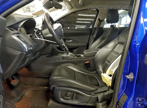 SADFP2FX0K1Z43609 2019 JAGUAR E-PACE Blue Widok wnętrza z przodu