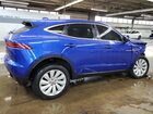 2019 Jaguar E-pace Se Blue vin: SADFP2FX0K1Z43609 Damage: Right Rear Door, Dent(S) W/ Paint Dmg, 1 To 2 Inches