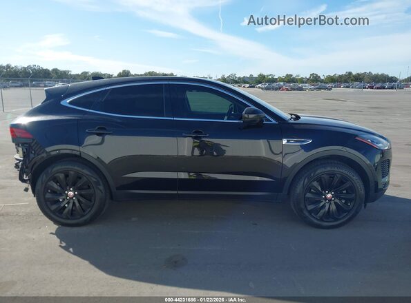 SADFP2FX4J1Z14371 2018 JAGUAR E-PACE Черный Панорамный вид салона 360°