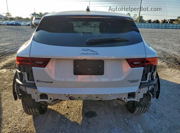 SADFP2FX6J1Z15389 2018 JAGUAR E-PACE White უკანა ხედი