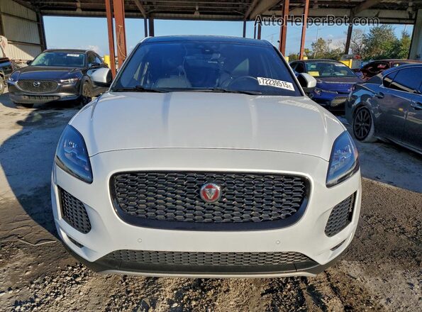 SADFP2FX6J1Z15389 2018 JAGUAR E-PACE White წინა ხედი