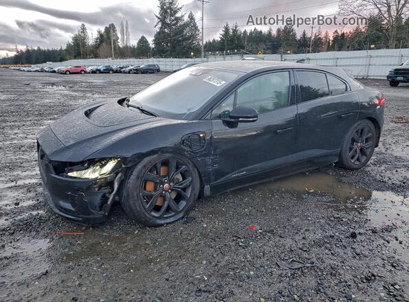 SADHB2S17L1F84630 2020 JAGUAR I-PACE Черный Передняя левая четверть
