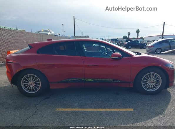 SADHB2S1XL1F79163 2020 JAGUAR I-PACE Красный Вид задней части салона