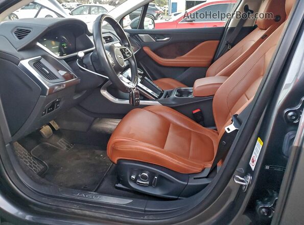 SADHC2S19K1F66707 2019 JAGUAR I-PACE Серый Вид салона спереди