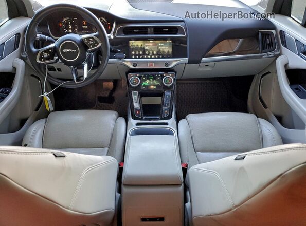 SADHD2S11K1F62437 2019 JAGUAR I-PACE Black Dashboard view