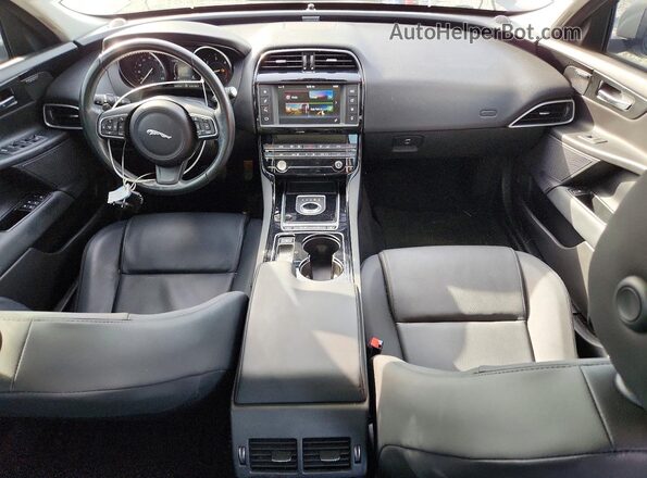 SAJAD4BN8HA952387 2017 JAGUAR XF Gray Dashboard view
