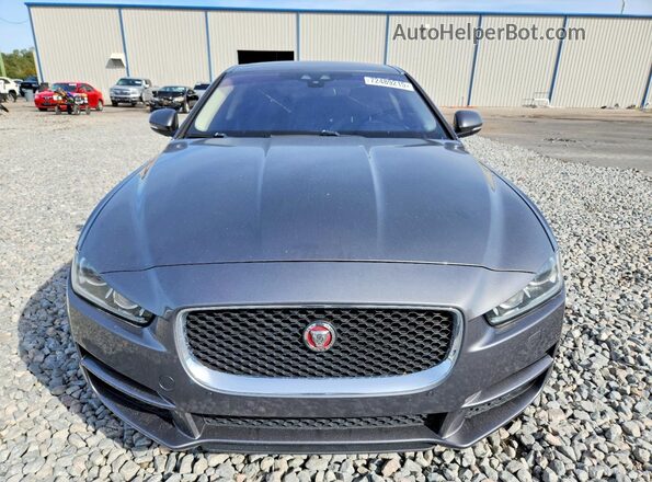 SAJAD4BN8HA952387 2017 JAGUAR XF Gray Front view