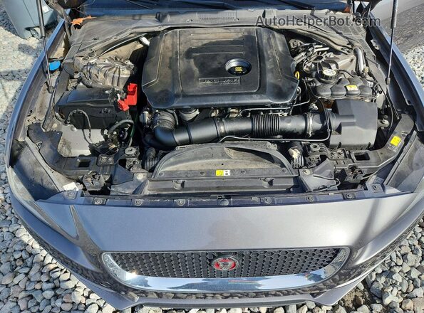 SAJAD4BN8HA952387 2017 JAGUAR XF Gray Rear interior view