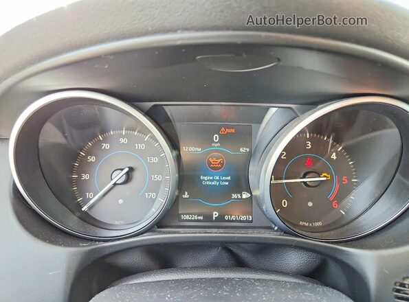 SAJAD4BN8HA952387 2017 JAGUAR XF Gray Instrument cluster view