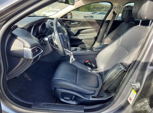 SAJAD4BN8HA952387 2017 JAGUAR XF Gray Front interior view