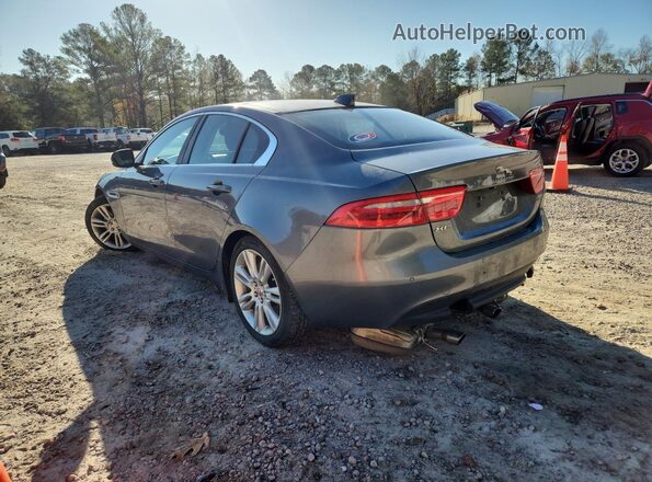 SAJAD4FX4KCP49424 2019 JAGUAR XF Gray Trasero izquierdo