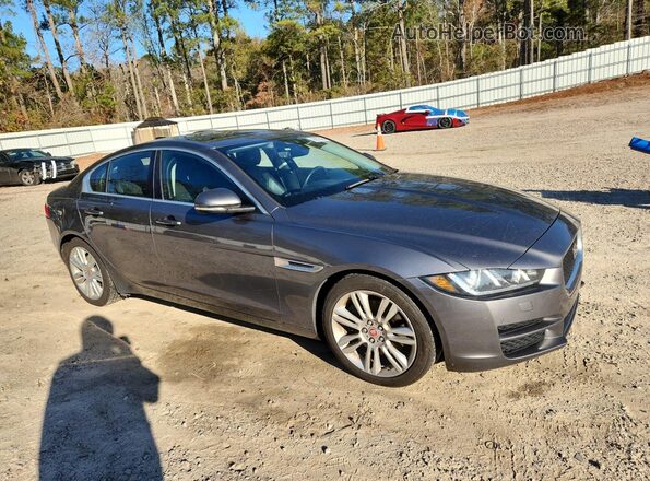 SAJAD4FX4KCP49424 2019 JAGUAR XF Gray Delantero derecho