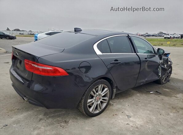 SAJAD4FXXKCP53025 2019 JAGUAR XF Черный Задняя правая четверть