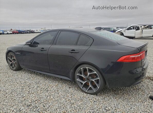 SAJAF4BV3HA961198 2017 JAGUAR XF Черный Задняя левая четверть