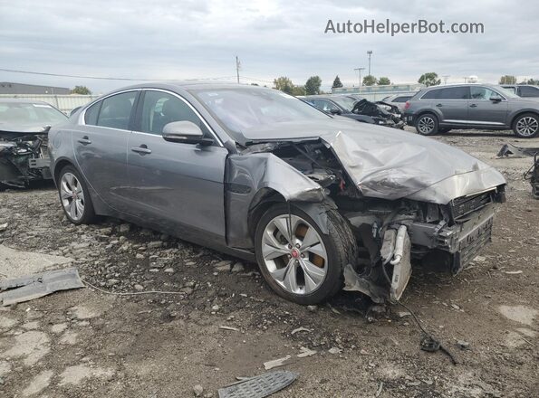 SAJAJ4FX7LCP64526 2020 JAGUAR XF Gray Передня права чверть