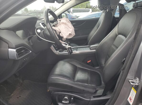SAJAJ4FX7LCP64526 2020 JAGUAR XF Gray Вид салону спереду
