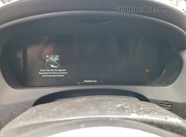 SAJAN4EV3JCP17768 2018 JAGUAR XF White Vista del cuadro de instrumentos