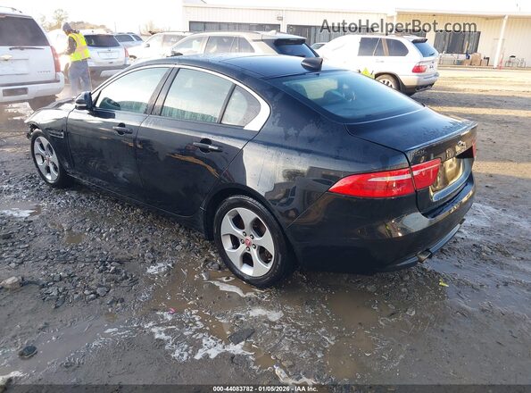 SAJAR4FX2JCP35800 2018 JAGUAR XF Black Tył lewy