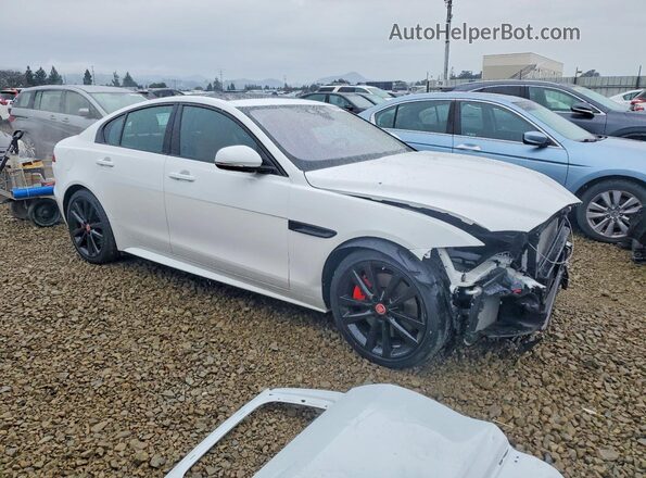SAJAT4GXXLCP63752 2020 JAGUAR XF Белый Передняя правая четверть