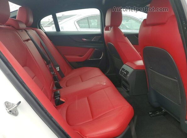 SAJAT4GXXLCP63752 2020 JAGUAR XF Белый Вид задних сидений