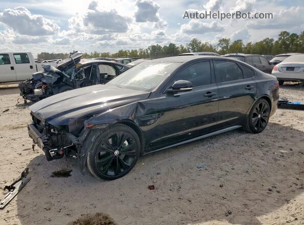 SAJB64FX7RCY94241 2024 JAGUAR XF Черный Передняя левая четверть