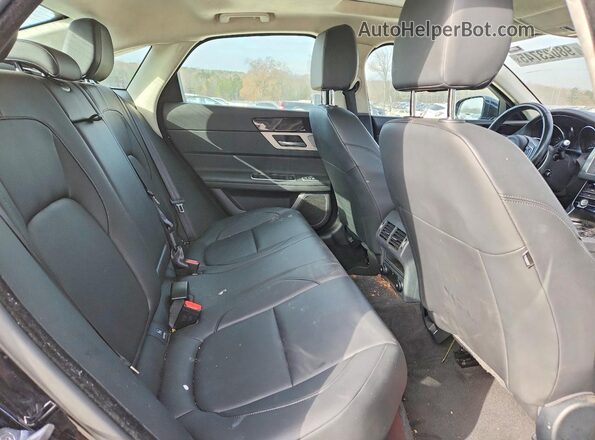 SAJBD4FX0KCY79186 2019 JAGUAR XF Black Vista de los asientos traseros