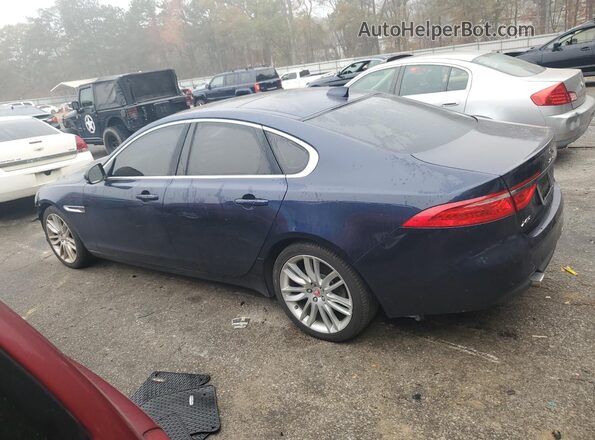 SAJBE4BV7GCY05580 2016 JAGUAR XF Синий Задняя левая четверть