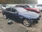 2016 Jaguar Xf Prestige Синий vin: SAJBE4BV7GCY05580