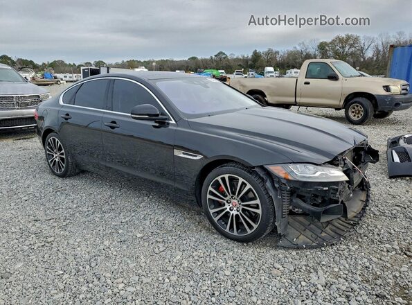 SAJBE4BV7GCY13100 2016 JAGUAR XF Черный Передняя правая четверть