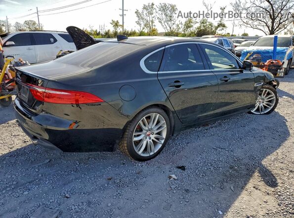 SAJBE4BV8GCY14014 2016 JAGUAR XF Black Tył prawy