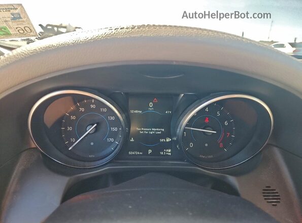 SAJBE4BV9GCY10165 2016 JAGUAR XF Синий Вид щитка приборов