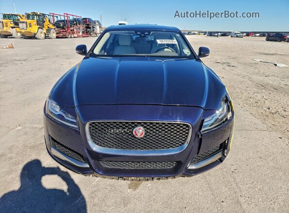 SAJBE4BV9GCY10165 2016 JAGUAR XF Синий Вид спереди