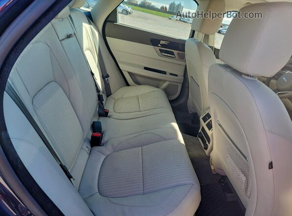 SAJBE4BV9GCY10165 2016 JAGUAR XF Синий Вид задних сидений