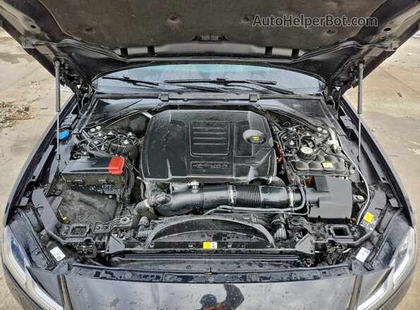 SAJBL4GX2RCY93988 2024 JAGUAR XF Черный Вид задней части салона