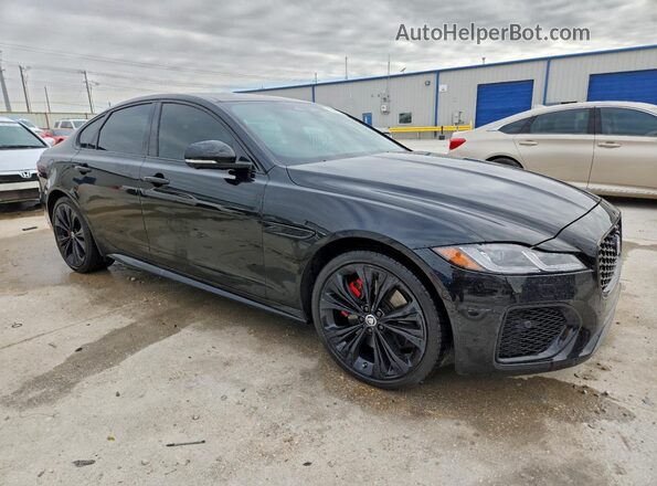 SAJBL4GX2RCY93988 2024 JAGUAR XF Черный Передняя правая четверть
