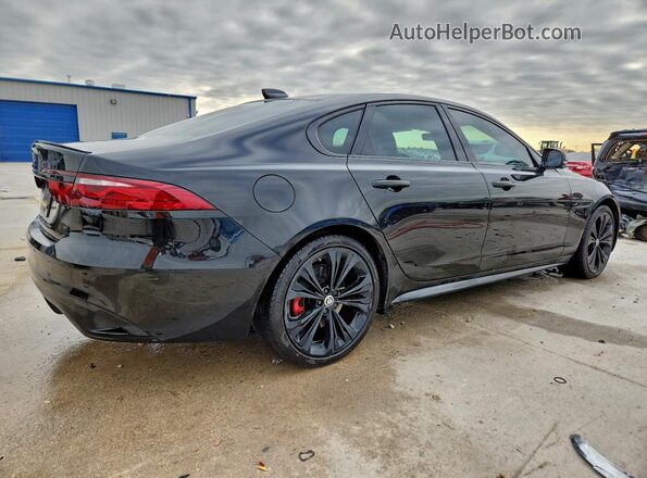 SAJBL4GX2RCY93988 2024 JAGUAR XF Черный Задняя правая четверть