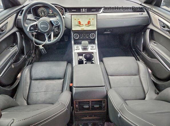 SAJBL4GX2RCY93988 2024 JAGUAR XF Черный Вид панели приборов