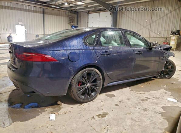 SAJBL4GX2RCY96194 2024 JAGUAR XF Синий Задняя правая четверть