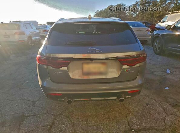 SAJBM2FV1JCY68232 2018 JAGUAR XF Угольный Вид сзади